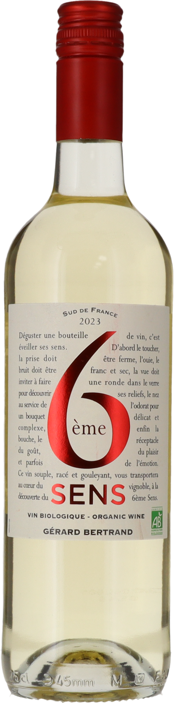 G BERTRAND 6EME WHITE 75X6